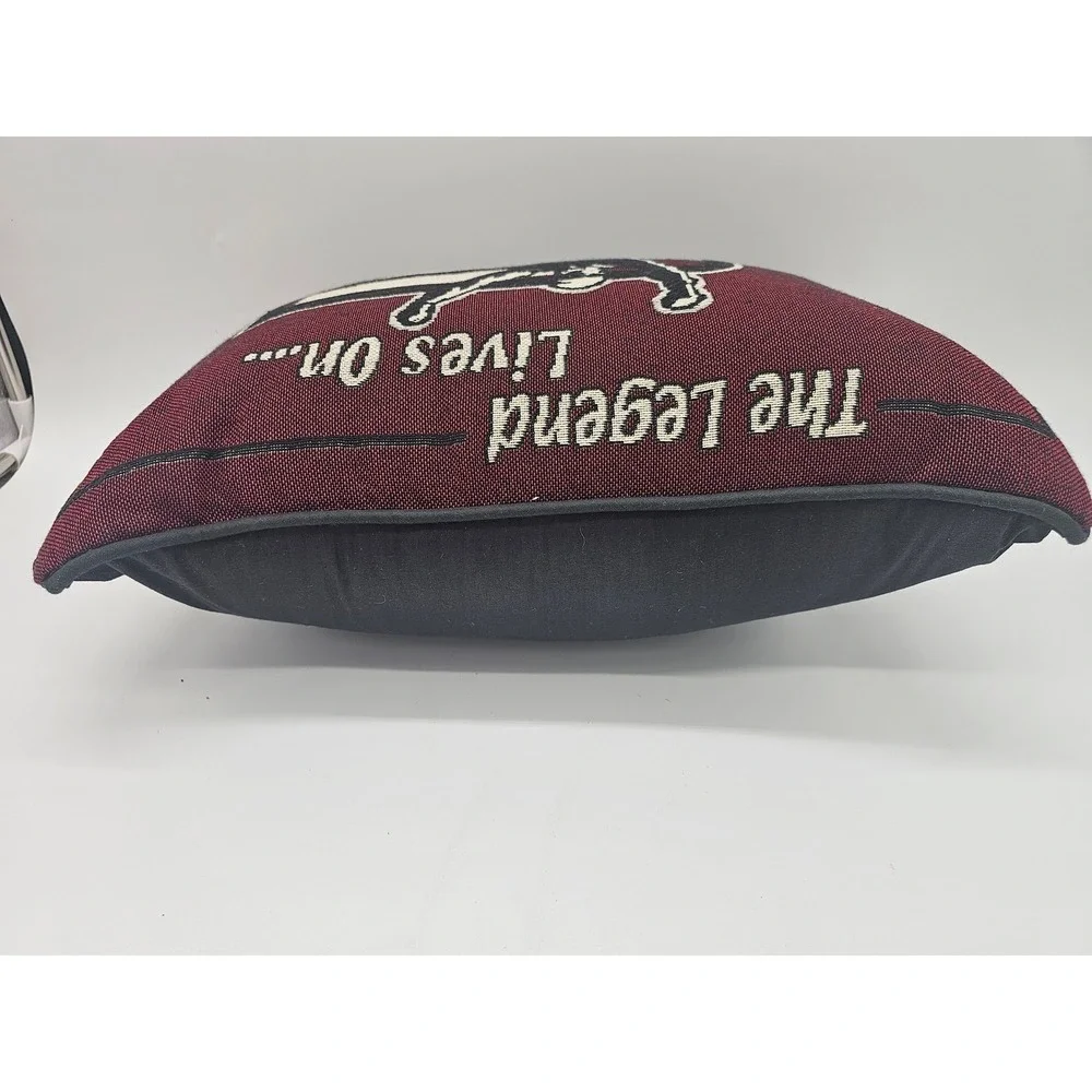 Dale Earnhardt Sr #3 The Legend Lives On Decorative Tapestry Throw Pillow